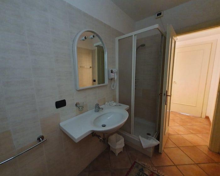 Bagno privato in camera