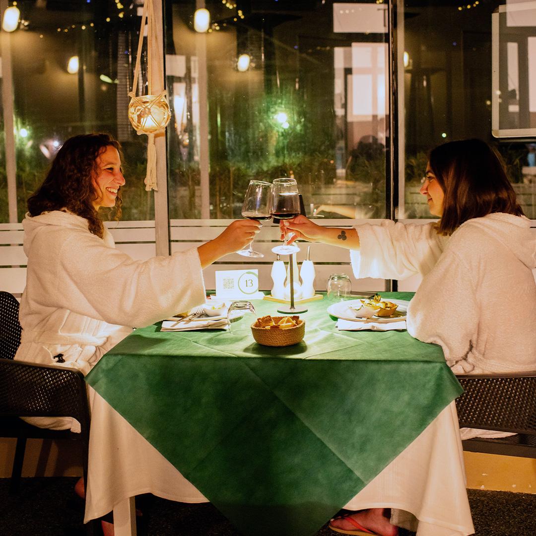 Cena alle Piscine Termali