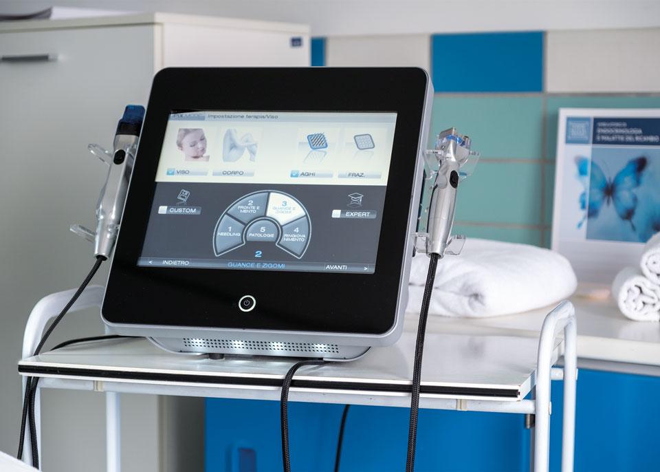 Macchinario iPix presso Terme Santa Lucia Tolentino