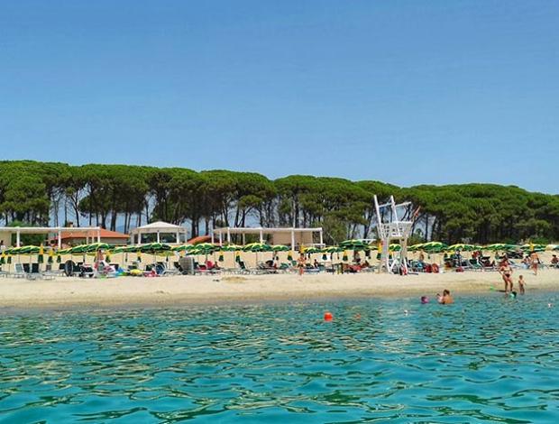 Spiaggia privata Bandiera Blu